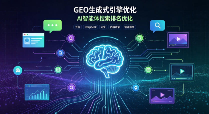 井研县GEO 浪潮来袭：生成式引擎优化崛起，创作者争抢豆包、DeepSeek、元宝智能体流量入口